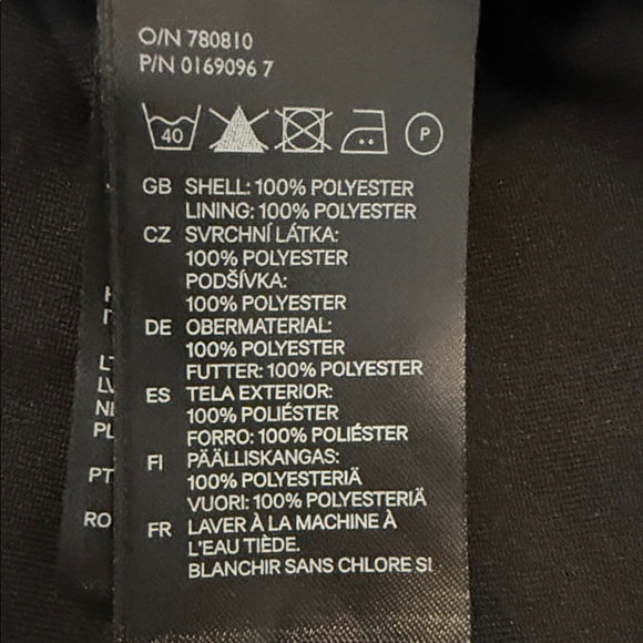 H&M Blue Abstract Print Sleeveless Midi Dress – Women’s Size 12 - Picture 8 of 8